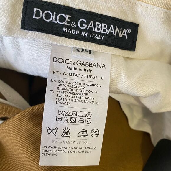Dolce&Gabanna brown men pants - Picture 5 of 12